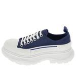 Кроссовки tread slick lace up sneakers 'blue denim' Alexander Mcqueen, синий - фото