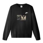 Nike Свитшот унисекс черный - фото