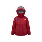 Пуховик Space Series Unisex BOSIDENG, Небесно-Голубой Красный 1615 - фото