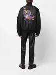 Бомбер с вышивкой Alpha Industries, черный - фото 2