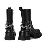 Ботинки Martin Boot женские Haoyasennu, черный - фото 2