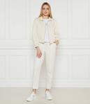 Толстовка женская Twin-Set свободного кроя на молнии, бежевый - фото 2