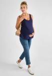 Топ MATERNITY FIT THICK STRAP JoJo Maman Bébé, синий - фото 2