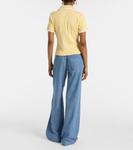 Поло Kearney из хлопковой смеси Veronica Beard, Chamomile - фото 3