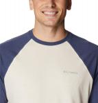 Футболка Columbia, Chalk, Heather, Dark Mtn Heather - фото 4