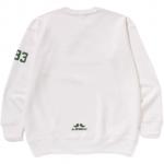 Свитшот Bape с круглым вырезом A Bathing Ape, экрю ivx - фото 3