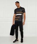 Поло Boss Green Paddy Tape Regular Fit, черный - фото 2