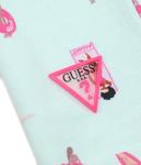 Шорты детские Guess с принтом, зеленый - фото 3