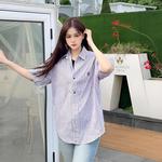 COVERNAT Рубашка унисекс фиолетовая - фото 6