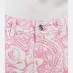 Шелковые шорты обычного кроя Liu Jo, розовый - фото 4