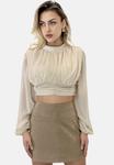 Блузка Elara, бежевый - фото 4