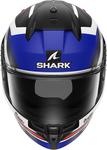 Шлем Shark d-skwal 3 firstlap, Black/White/Red/Blue - фото 2