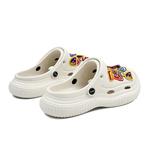 Классические сабо Unisex OUBT, экрю - фото 3