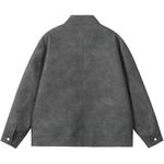 NANDCHN Кожаная куртка унисекс, Blue - фото 6