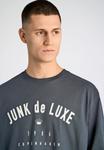 Футболка Junk De Luxe LOGO TEE, Indigo Blue/Blue Denim - фото 4