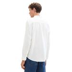 Рубашка Tom Tailor 1040158 Relaxed Cotton Linen, белый - фото 2