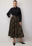 Юбка Touché Privé PATTERNED FLARED, Black/Black - фото 5