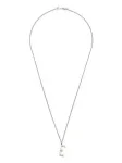 Серебряное колье Alphabet Pendant E Emanuele Bicocchi, серебяный - фото 3