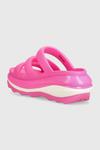 Шлепанцы Mega Crush с тройными ремешками Crocs, розовый - фото 3