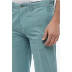 Хлопковые брюки с пуговицами Corneliani, Light Blue - фото 3