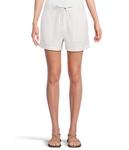 Шорты Madewell Utility E Back Shorts - 100% Linen, Salt - фото