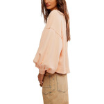 Свитер Free People Trish Sweatshirt, цвет Summer Peach - фото 2