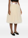 BODE юбка миди Sunset Lily, нейтральный - фото 3