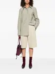 Рубашка в тонкую полоску JIL SANDER, зеленый - фото 2