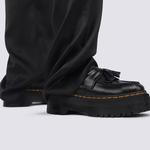 Женские лоферы черные "Создавая ракету" - фото 4