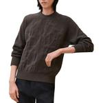 HERMES Свитер мужской серый - фото 3