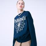 Свитшот Unisex MARDI MERCREDI, Отбеленный (Васильковый Синий) - фото 8