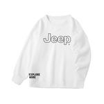 Свитшот школьный Jeep, цвет хиттер грей - фото 3