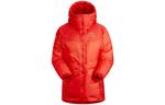 Пуховик женский Arcteryx Alpha Series, красный - фото