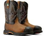 Ботинки Ariat WorkHog CSA XTR Waterproof Composite Toe Work Boot, цвет Rye Brown - фото