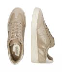 Кеды кожаные Michael Kors Scotty, бежевый - фото 4