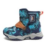 Детские зимние ботинки для детей BKG, аквамарин/синий - фото