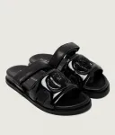 Кожаные тапочки EAGLE Kurt Geiger, черный - фото 3