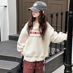 Свитшот для подростков весна-осень Disney, бежевый - фото 11