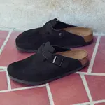 Мужские сабо Birkenstock Boston с мягкой стелькой, черный - фото 2