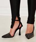 Леггинсы Pinko Slim Fit, черный - фото 4