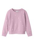 Худи NAME IT Sweatshirt NMFValba, розовый - фото