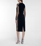 Платье миди Arielle Cady Stella McCartney, черный - фото 3