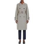 Дождевик с поясом и принтом логотипа Max Mara MaxMara, бежевый - фото 3