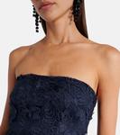 Кружевное платье миди Rotate, Navy Blazer - фото 4