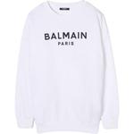 Детский свитшот BALMAIN, белый - фото