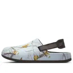 Мюли Nike Clam Real Tree Mules 'Light Blue Velvet Brown' - фото