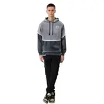 Толстовка Rival мужская персиково-серая Under Armour - фото 7