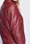 Кожаная куртка Maze "Марси", красный - фото 4