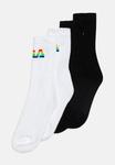 Набор носков JUNIOR TENNIS RAINBOW LOGO UNISEX Fila, 4 пары, черный - фото