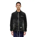 EVISU Черная джинсовая куртка, Denim Black - фото 7